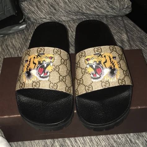 gucci slides cheap ebay|best deals on gucci slides.